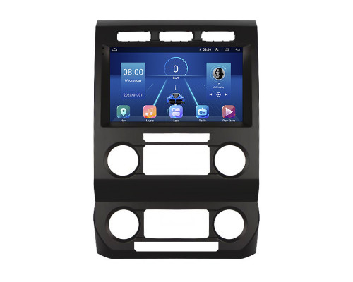Штатная магнитола Lesko для Ford F-150 XIII type B 2014-2018 экран 9" 4/64Gb 4G Wi-Fi GPS Top