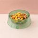 Миска для собак котов Taotaopets 07A6601 пластиковая Green 15 см
