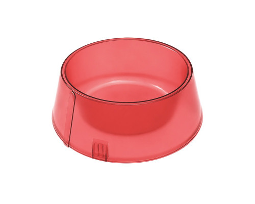 Миска для собак котов Taotaopets 07A6601 пластиковая Red 15 см