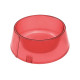 Миска для собак котов Taotaopets 07A6601 пластиковая Red 15 см