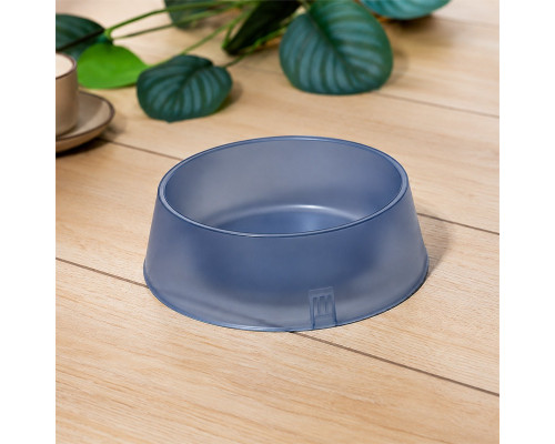 Миска для собак котов Taotaopets 07A6601 пластиковая Violet 15 см