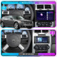 Штатная магнитола Lesko для Dodge Magnum II Рестайлинг 2007-2008 экран 10" 6/128Gb 4G Wi-Fi GPS Top