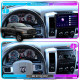Штатная магнитола Lesko для Dodge RAM III (DR/DH) 2001-2009 экран 10" 6/128Gb 4G Wi-Fi GPS Top