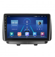 Штатная магнитола Lesko для Fiat Doblo I 2000-2005 экран 10" 6/128Gb 4G Wi-Fi GPS Top