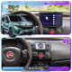 Штатная магнитола Lesko для Fiat Qubo I Рестайлинг 2016-2019 экран 10" 6/128Gb 4G Wi-Fi GPS Top