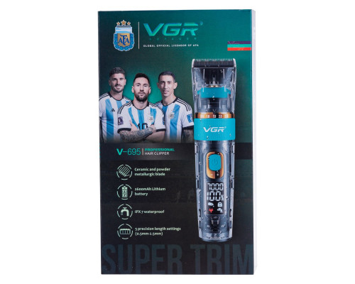 Машинка для стрижки професійна Синій VGR HP-V-695