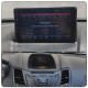 Штатная магнитола Lesko для Ford Fiesta Mk6 Рестайлинг 2012-2019 экран 9" 1/16Gb Wi-Fi GPS Base