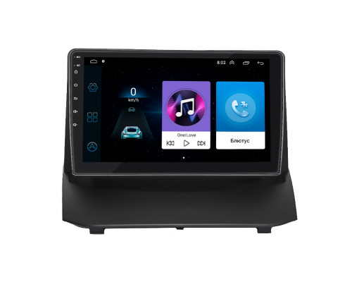 Штатная магнитола Lesko для Ford Fiesta Mk6 Рестайлинг 2012-2019 экран 9" 2/32Gb Wi-Fi GPS Base