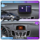 Штатная магнитола Lesko для Ford Fiesta Mk6 Рестайлинг 2012-2019 экран 9" 4/64Gb 4G Wi-Fi GPS Top