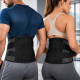 Ортопедичний поперековий бандаж Boostex Back Vest 1 для підтримки спини з еластичними пластинами, чоловічий та жіночий, ортопедичний