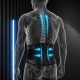 Ортопедичний поперековий бандаж Boostex Back Vest 1 для підтримки спини з еластичними пластинами, чоловічий та жіночий, ортопедичний