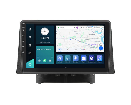 Штатная магнитола Lesko для Toyota ProAce City 2019-2023 экран 10" 6/128Gb 4G Wi-Fi GPS Top