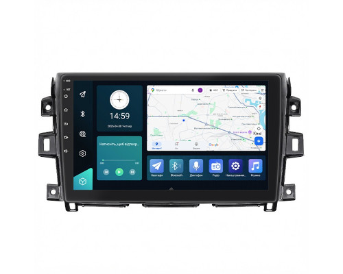 Штатная магнитола Lesko для Nissan NP300  2014-2016 экран 10" 6/128Gb 4G Wi-Fi GPS Top
