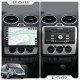 Штатная магнитола Lesko для Ford Transit  2006-2013 экран 9" 2/32Gb Wi-Fi GPS Base