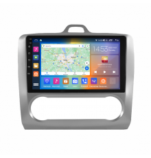 Штатная магнитола Lesko для Ford Focus II 2004-2008 экран 9" 2/32Gb CarPlay 4G Wi-Fi GPS Prime
