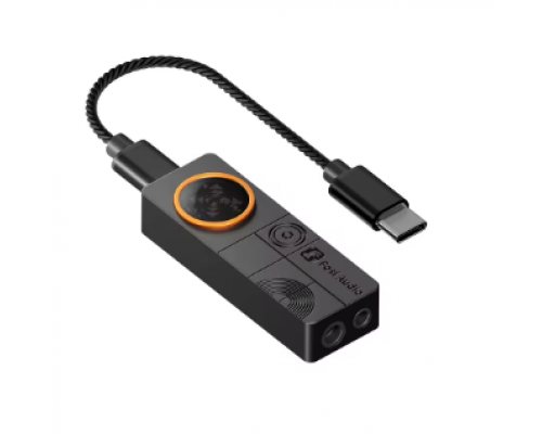 Підсилювач звуку з ЦАП для навушників Fosi Audio DS3 black