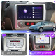 Штатная магнитола Lesko для Ford Focus II 2004-2008 экран 9" 6/128Gb 4G Wi-Fi GPS Top