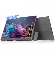 Портативний монітор Sibolan S3-156AC black 15.6" 1920x1080 60 Гц