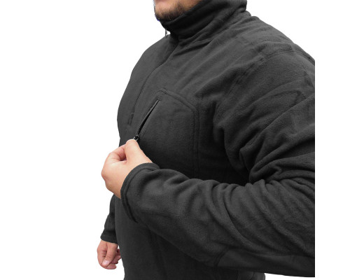 Тактическая кофта флис A973 Black L