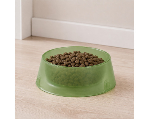Миска для собак котов Taotaopets 07A6601 пластиковая Green 21 см