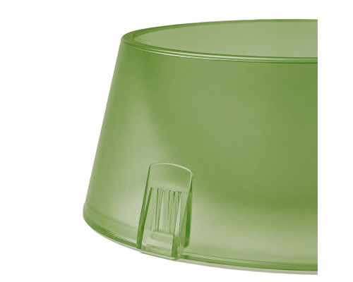 Миска для собак котов Taotaopets 07A6601 пластиковая Green 21 см