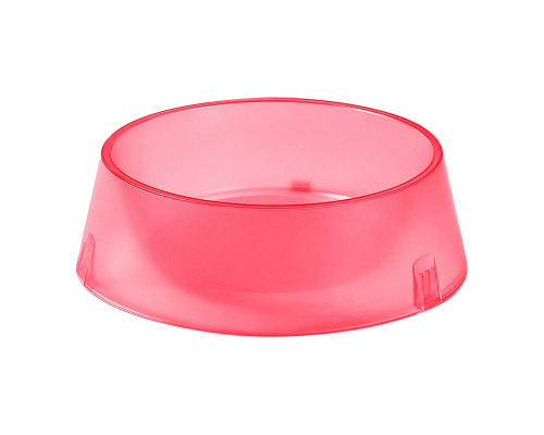 Миска для собак котов Taotaopets 07A6601 пластиковая Red 21 см