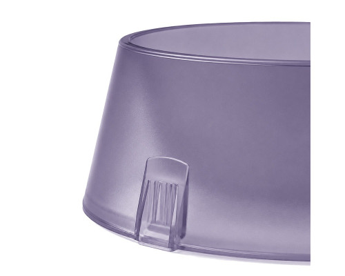 Миска для собак котов Taotaopets 07A6601 пластиковая Violet 21 см