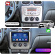 Штатная магнитола Lesko для Ford Focus II Рестайлинг 2007-2011 экран 9" 6/128Gb 4G Wi-Fi GPS Top