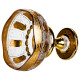 Ваза для фруктів скляна Bohemia Gold 26 см Yiwu HP-34-137