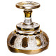 Ваза для фруктів скляна Bohemia Gold 26 см Yiwu HP-34-137