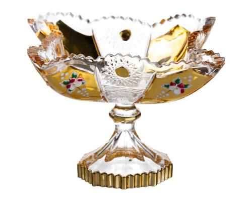 Цукерниця скляна Crystal 12 см Yiwu HP-34-139