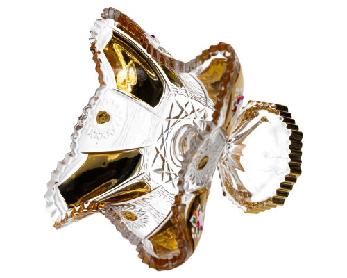 Цукерниця скляна Crystal 12 см Yiwu HP-34-139