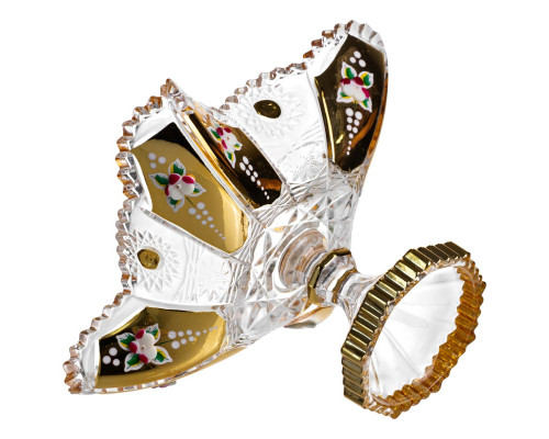Цукерниця скляна Crystal 12 см Yiwu HP-34-139