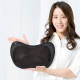 Массажер подушка с вибрацией для дома машины Massage Pillow QY-8028 на 8 роликов Black