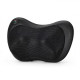 Массажер подушка с вибрацией для дома машины Massage Pillow QY-8028 на 8 роликов Black
