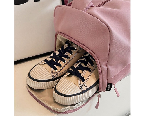 Спортивная сумка 616 для спорта фитнеса путешествий женская дорожная Pink