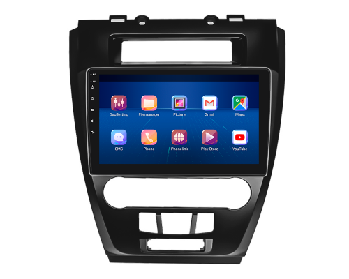 Штатная магнитола Lesko для Ford Fusion (North America) I 2005-2012 экран 10" 6/128Gb 4G Wi-Fi GPS Top