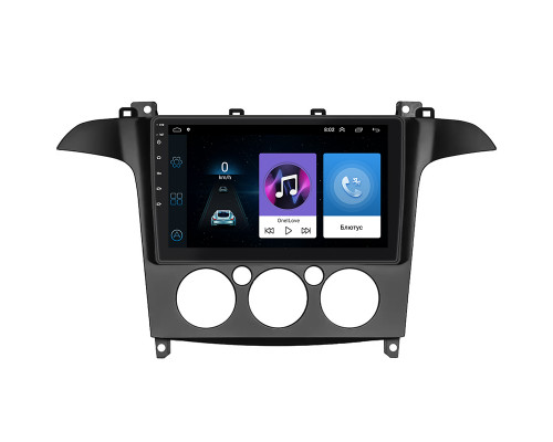 Штатная магнитола Lesko для Ford Galaxy II 2006-2010 экран 9" 1/16Gb Wi-Fi GPS Base
