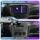 Штатная магнитола Lesko для Ford Galaxy II 2006-2010 экран 9" 2/32Gb Wi-Fi GPS Base