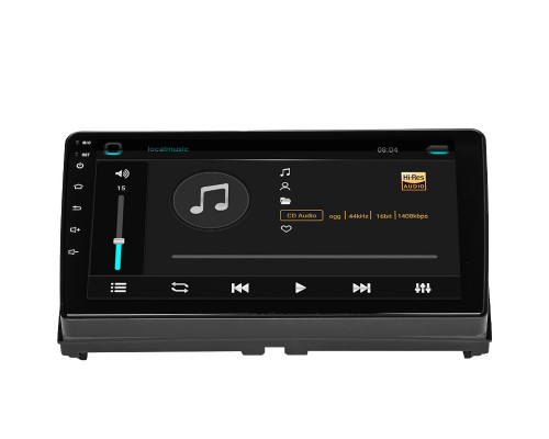 Штатная магнитола Lesko для Ford Kuga I 2008-2013 экран 9" 2/32Gb Wi-Fi GPS Base