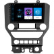 Штатная магнитола Lesko для Ford Mustang VI 2014-2017 экран 9" 1/16Gb Wi-Fi GPS Base
