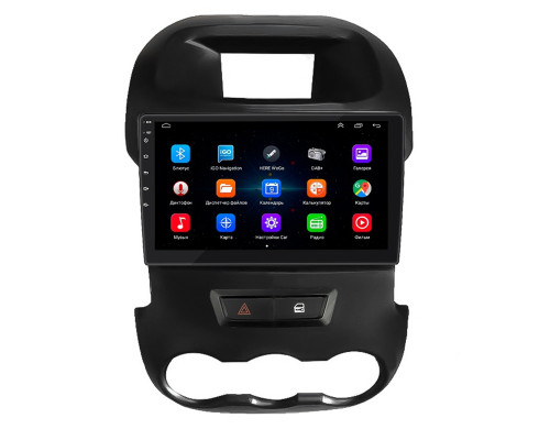 Штатная магнитола Lesko для Ford Ranger III 2011-2015 экран 9" 1/16Gb Wi-Fi GPS Base