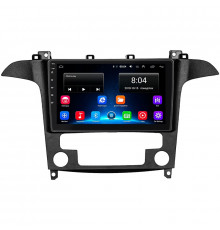 Штатная магнитола Lesko для Ford S-MAX I Рестайлинг 2010-2015 экран 9" 2/32Gb Wi-Fi GPS Base