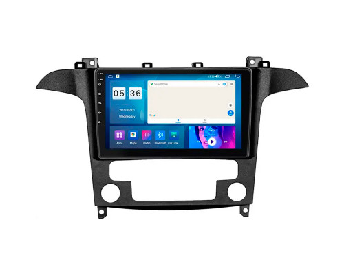 Штатная магнитола Lesko для Ford S-MAX I Рестайлинг 2010-2015 экран 9" 4/64Gb CarPlay 4G Wi-Fi GPS Prime