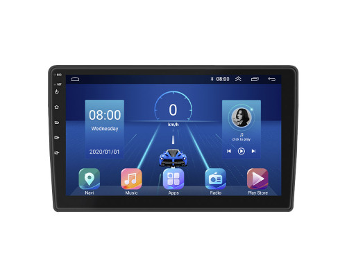 Штатная магнитола Lesko для Ford Tourneo Connect II 2012-2018 экран 9" 4/64Gb 4G Wi-Fi GPS Top