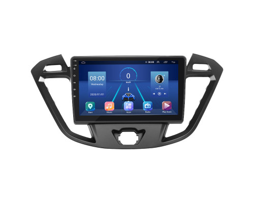 Штатная магнитола Lesko для Ford Transit Connect II Рестайлинг 2018-н.в. экран 9" 4/64Gb 4G Wi-Fi GPS Top