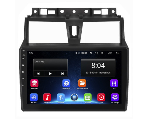 Штатная магнитола Lesko для Geely Emgrand EC7  2016-2018 экран 9" 2/32Gb Wi-Fi GPS Base