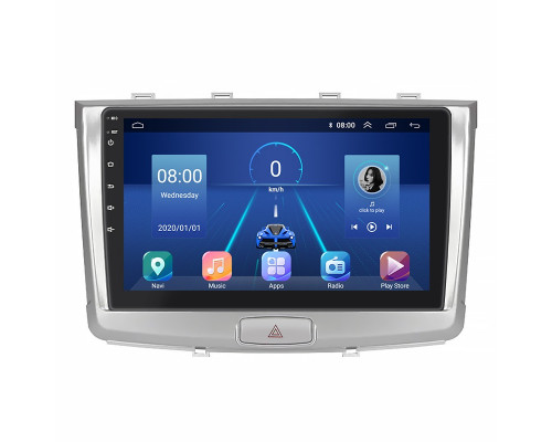 Штатная магнитола Lesko для Haval H6  2014-2020 экран 10" 4/64Gb 4G Wi-Fi GPS Top