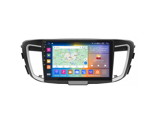 Штатная магнитола Lesko для Honda Accord IX 2012-2015 экран 10" 2/32Gb CarPlay 4G Wi-Fi GPS Prime