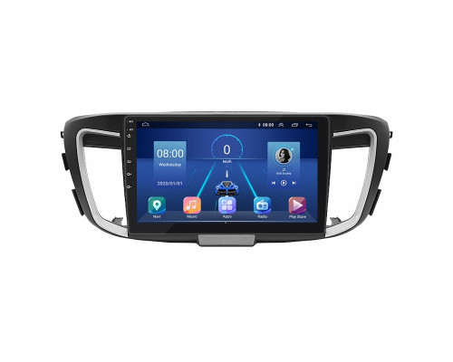 Штатная магнитола Lesko для Honda Accord IX Рестайлинг 2015-2019 экран 10" 6/128Gb 4G Wi-Fi GPS Top
